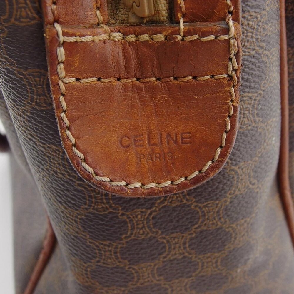 CELINE Handbag Brown beige Women Authentic secondhand - Picture 6 of 8
